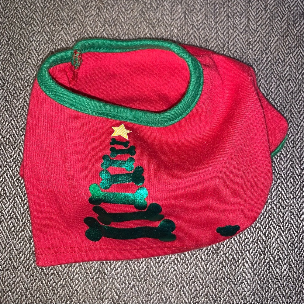 Build A Bear WORKSHOP PROMISE PETS CHRISTMAS Bones TREE SHIRT Holiday RARE HTF